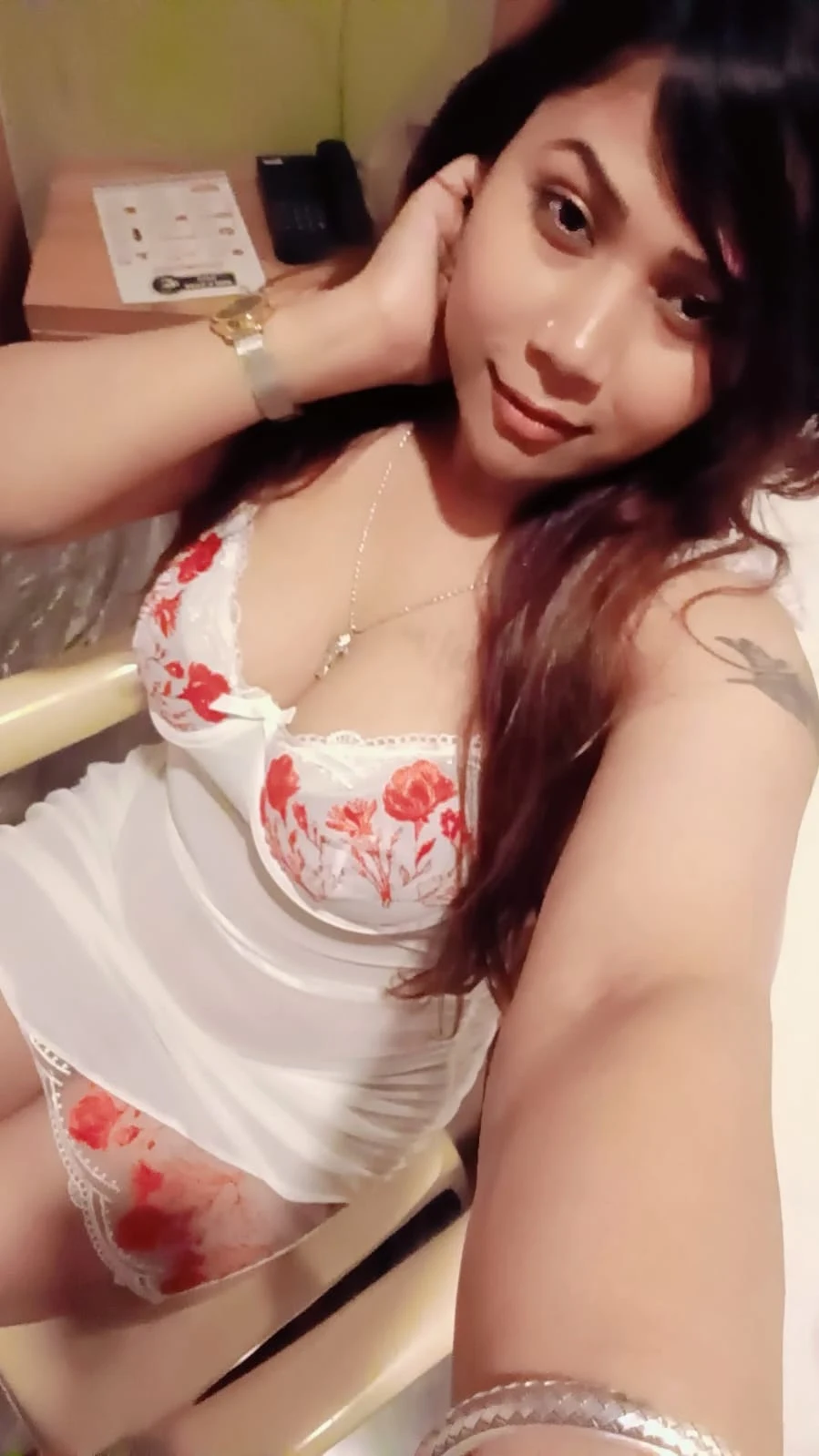 A sexy hot model for real meetings and video call service.